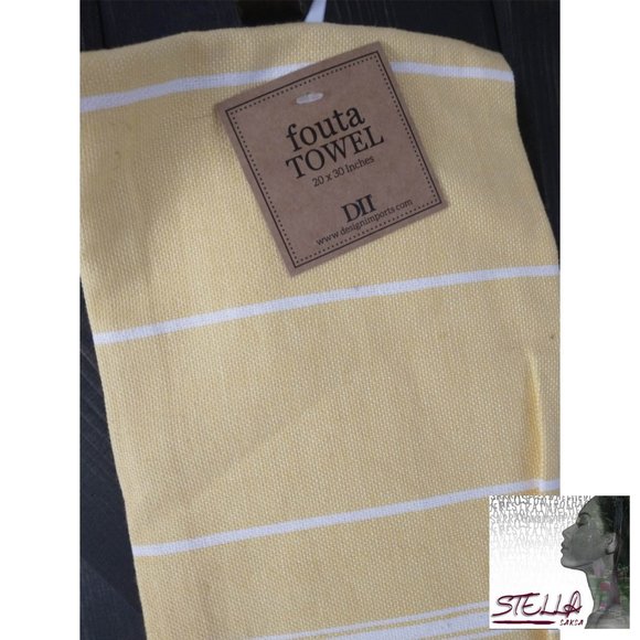 🍒💛 DII Fouta Kitchen Dishtowel - Picture 2 of 2